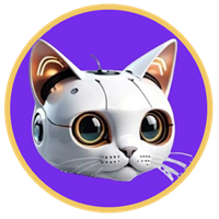 Ai-Robot-Kitty-Gold-Ring-Meme-Token-200